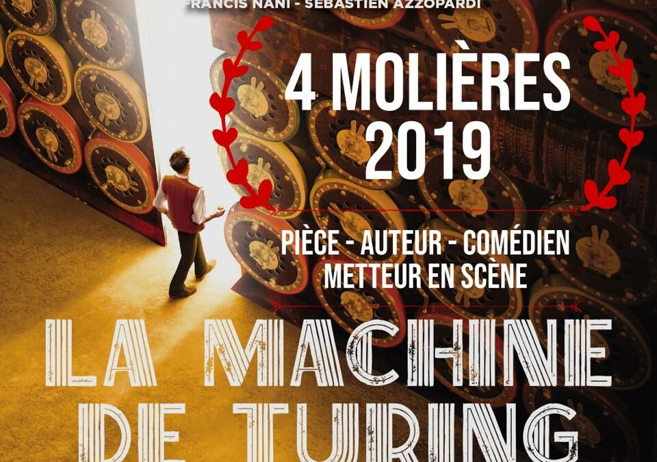 4 Molières pour la Machine de Turing !