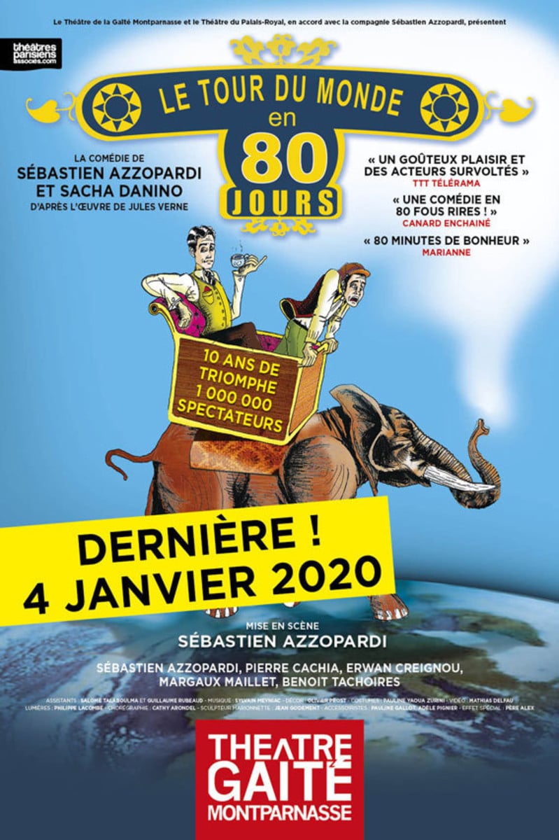 le tour du monde en 80 jours theatre